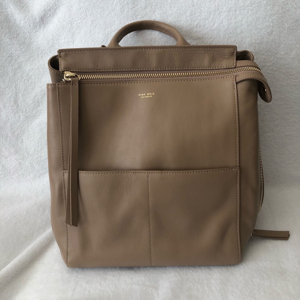 Mina Baie Harper Midi - Oat / Nude